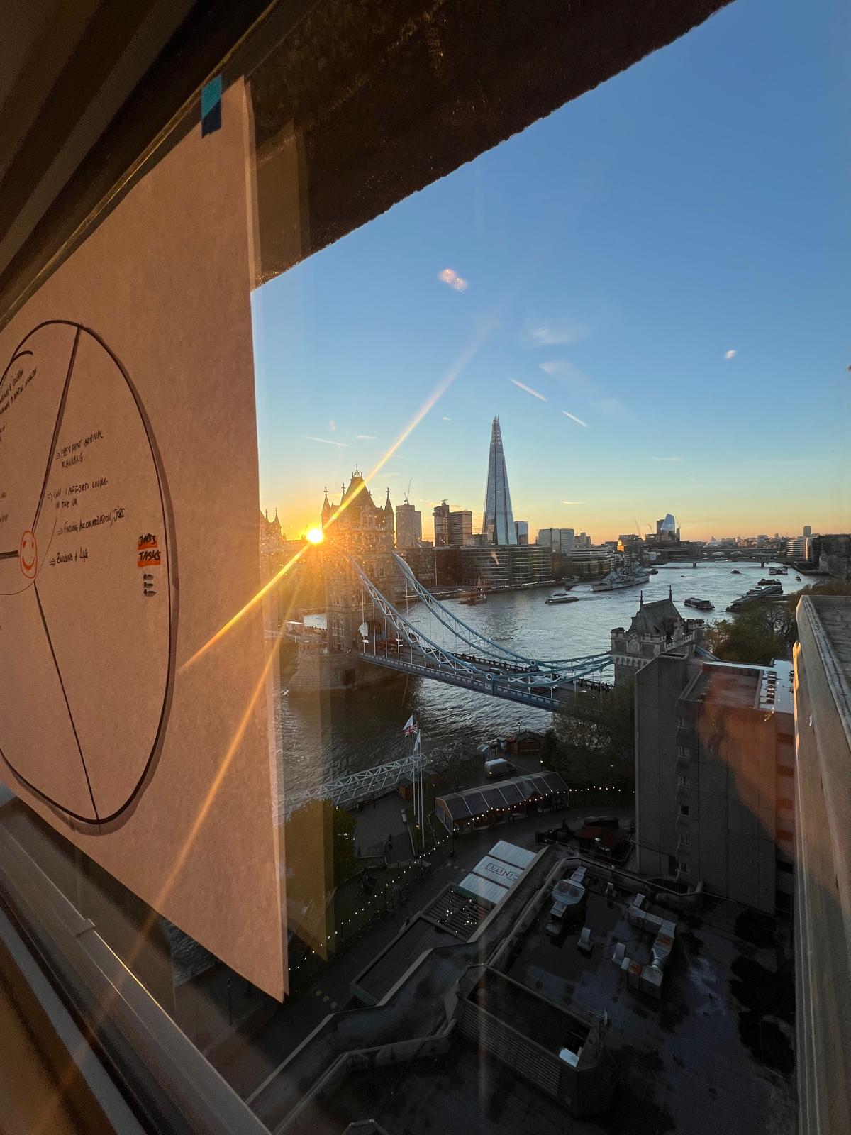 Sometimes workshops are in great places.